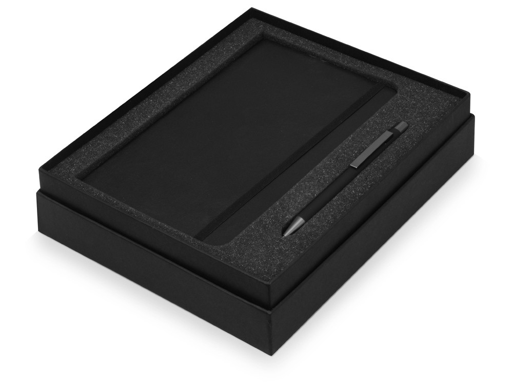 Подарочный набор Moleskine Van Gogh с блокнотом А5 Soft и ручкой, черный - фото 2 - id-p87182549