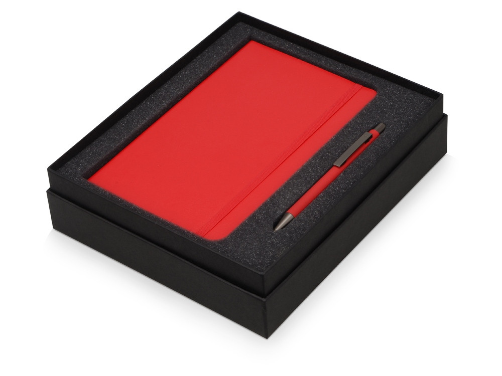 Подарочный набор Moleskine Van Gogh с блокнотом А5 Soft и ручкой, красный - фото 2 - id-p87182550