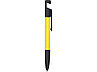 Ручка-стилус металлическая шариковая многофункциональная (6 функций) Multy, желтый, фото 3