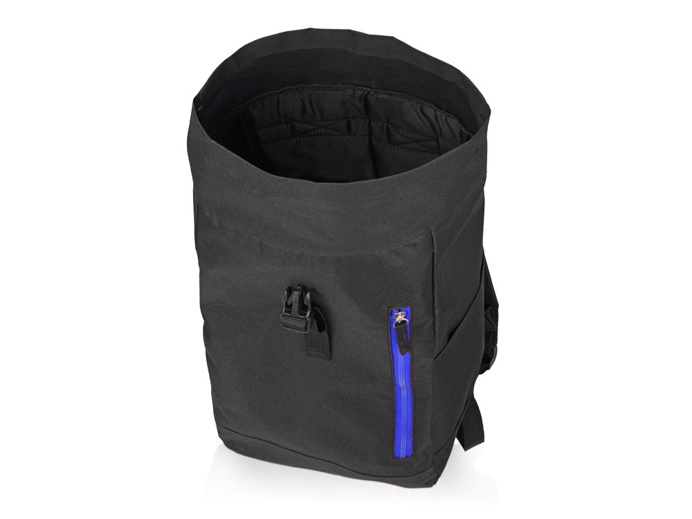 Рюкзак-мешок Hisack, черный/синий - фото 3 - id-p87180680