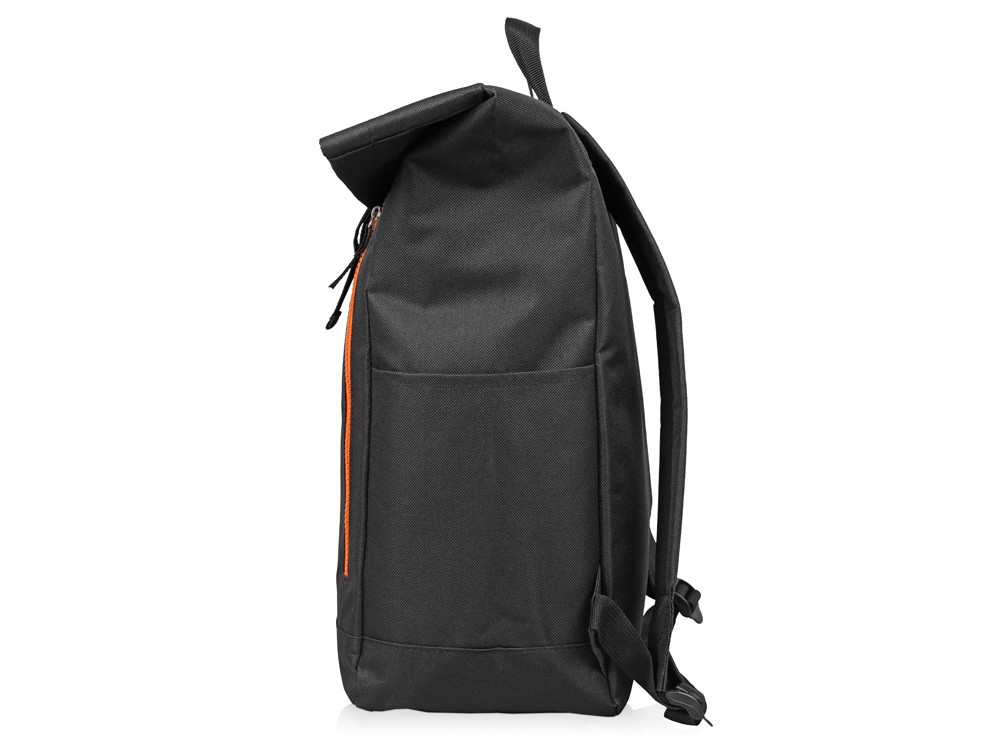 Рюкзак-мешок Hisack, черный/оранжевый - фото 5 - id-p87180681