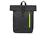Рюкзак-мешок Hisack, черный/зеленое яблоко, фото 4