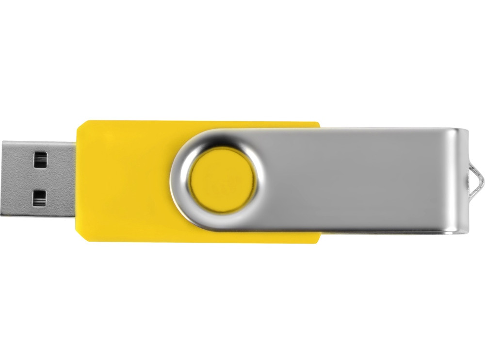 Флеш-карта USB 2.0 16 Gb Квебек, желтый - фото 4 - id-p87175117