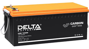 Карбоновый аккумулятор Delta CGD 12200 (12В, 200Ач), фото 2