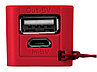 Портативное зарядное устройство Jive, красный/белый, фото 4