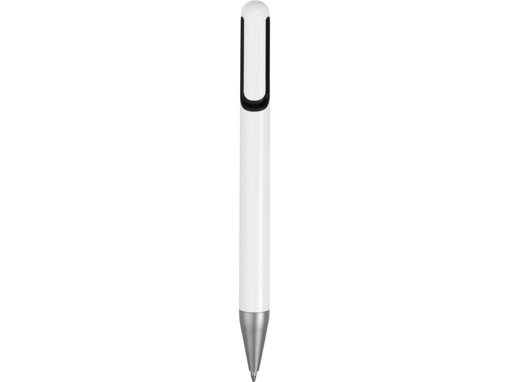 Ручка шариковая Nassau, белый/черный - фото 2 - id-p87176950