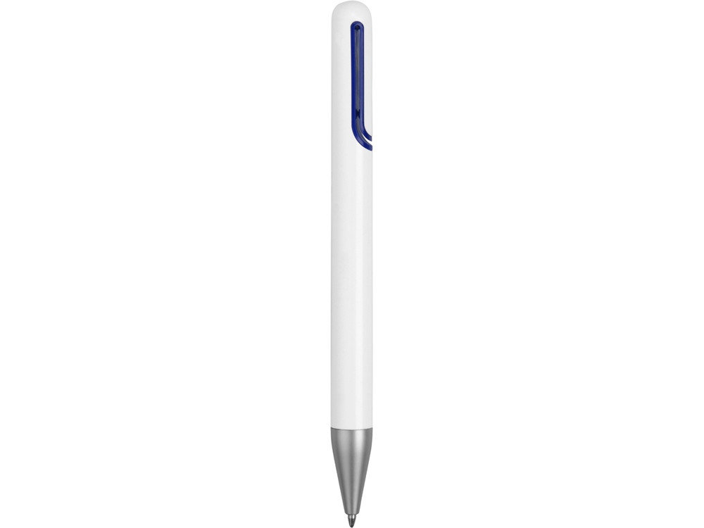 Ручка шариковая Nassau, белый/синий - фото 3 - id-p87176951