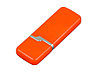 Флешка промо прямоугольной формы c оригинальным колпачком, 16 Гб, оранжевый, фото 3