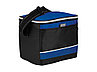 Спортивная сумка-холодильник Levi, черный/ярко-синий, фото 2