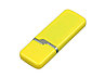 Флешка промо прямоугольной формы c оригинальным колпачком, 32 Гб, желтый, фото 3
