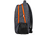 Рюкзак Metropolitan, серый с оранжевой молнией, фото 5