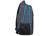 Рюкзак Metropolitan, серый с голубой молнией, фото 6
