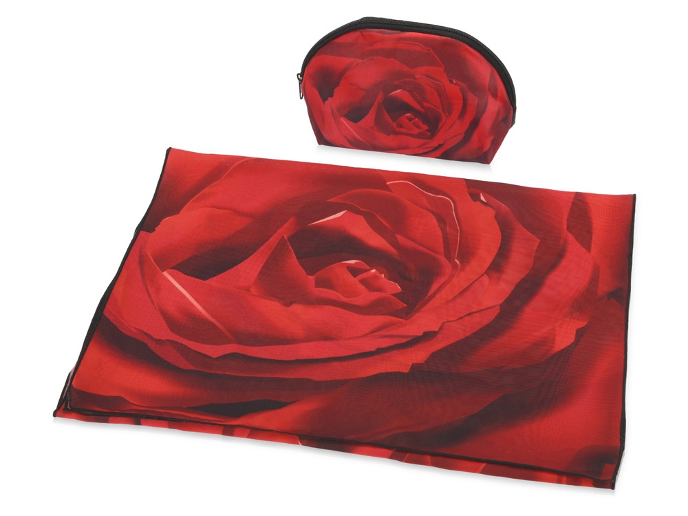 Набор Роза: косметичка и шарф - фото 2 - id-p87176273