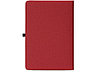 Блокнот Pocket 140*205 мм с карманом для телефона, красный, фото 5