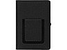 Блокнот Pocket 140*205 мм с карманом для телефона, черный, фото 4