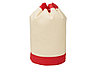 Рюкзак-мешок Indiana хлопковый, 180гр, натуральный/красный, фото 3