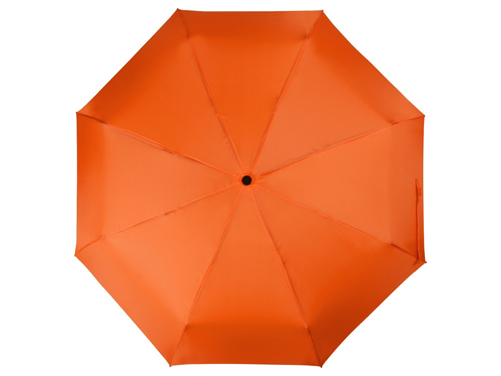 Зонт складной Columbus, механический, 3 сложения, с чехлом, оранжевый - фото 5 - id-p87182063
