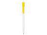 Ручка шариковая Какаду, белый/желтый, фото 2