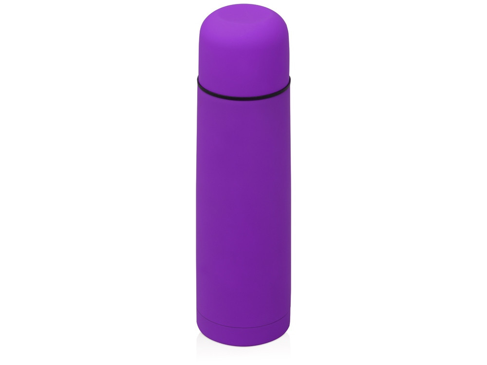 Термос Ямал Soft Touch 500мл, фиолетовый - фото 2 - id-p87181082