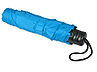 Зонт складной Columbus, механический, 3 сложения, с чехлом, голубой, фото 3