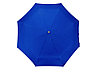 Зонт складной Tempe, механический, 3 сложения, с чехлом, синий, фото 6