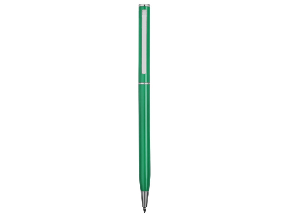 Ручка металлическая шариковая Атриум, зеленый - фото 2 - id-p87178246