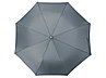 Зонт складной Tulsa, полуавтоматический, 2 сложения, с чехлом, серый, фото 5