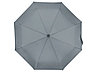 Зонт складной Cary, полуавтоматический, 3 сложения, с чехлом, серый, фото 6