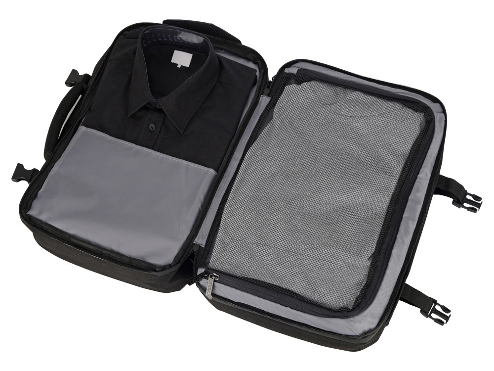 Водостойкий рюкзак-трансформер Convert для ноутбука 15, черный - фото 4 - id-p87184006