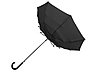 Зонт-трость Wind, полуавтомат, черный, фото 4