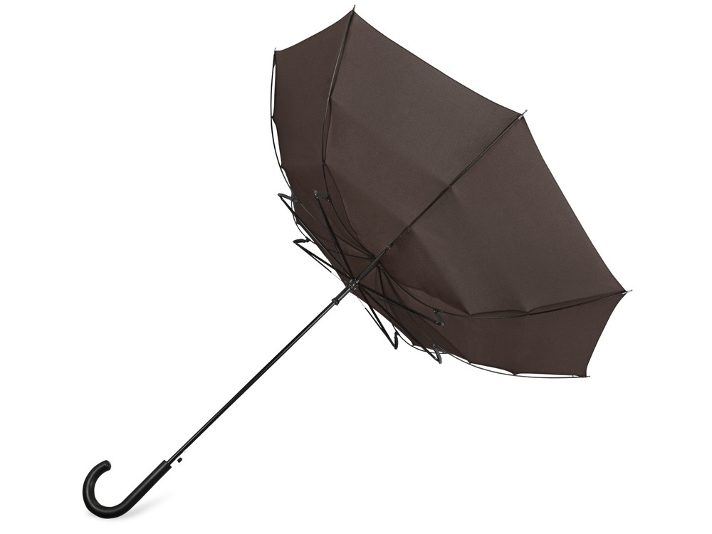 Зонт-трость Wind, полуавтомат, коричневый - фото 4 - id-p87182110