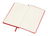 Блокнот Notepeno 130x205 мм с тонированными линованными страницами, красный, фото 6