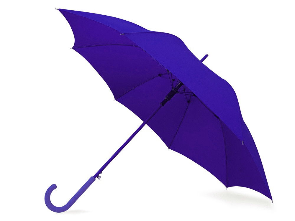 Зонт-трость Color полуавтомат, темно-синий - фото 1 - id-p87182168