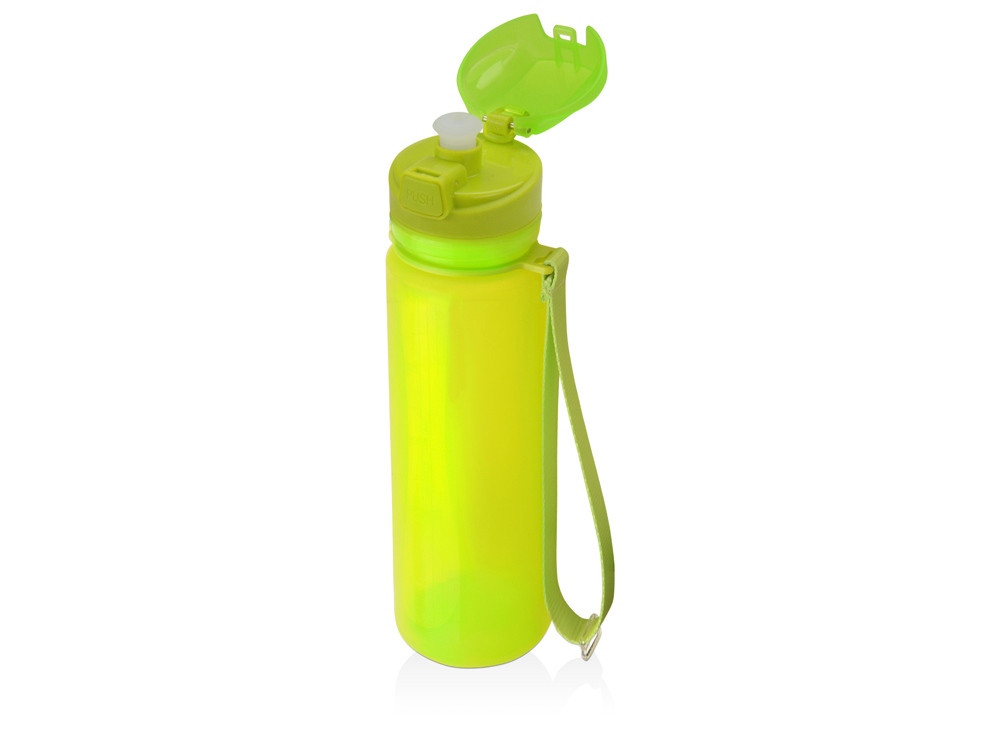 Складная бутылка Твист 500мл, зеленое яблоко - фото 2 - id-p87178342