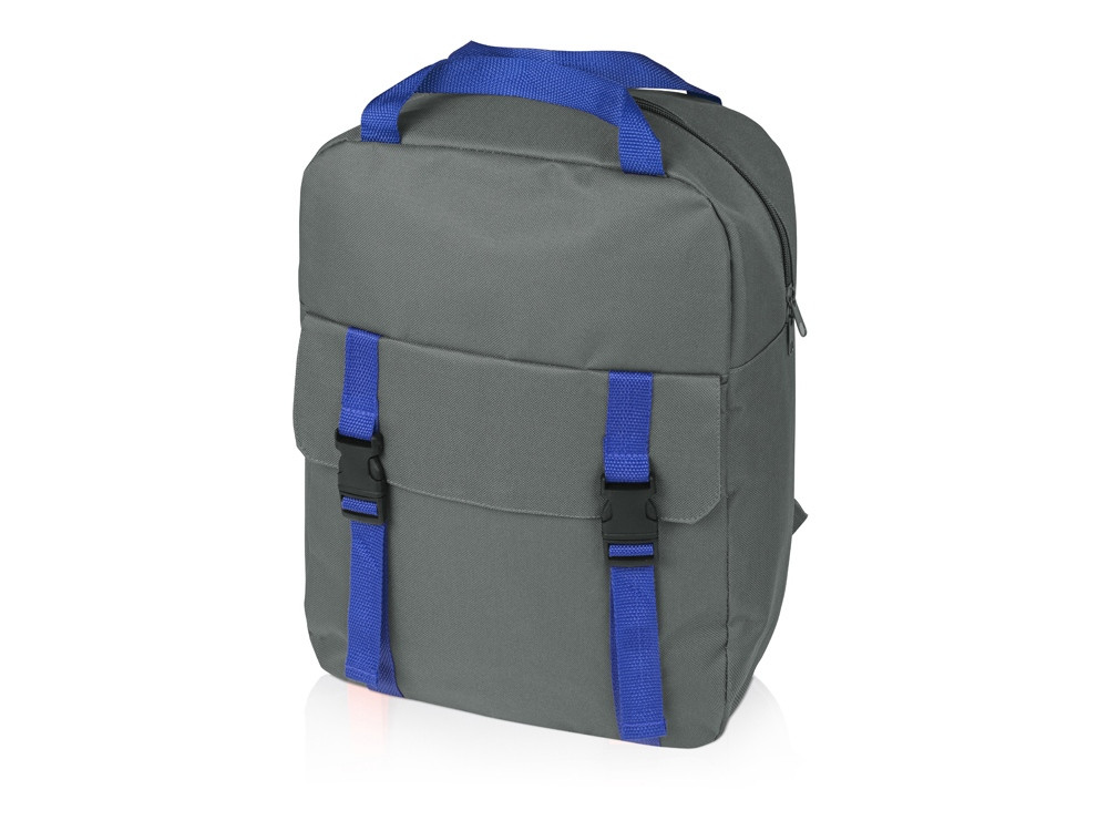 Рюкзак Lock, серый/синий