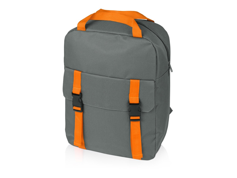 Рюкзак Lock, серый/оранжевый