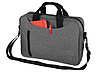 Сумка для ноутбука Wing с вертикальным наружным карманом, серый, фото 2