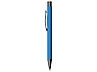 Ручка металлическая soft touch шариковая Tender, голубой/серый, фото 3