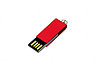 Флешка с мини чипом, минимальный размер, цветной  корпус, 32 Гб, красный, фото 2