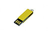 Флешка с мини чипом, минимальный размер, цветной  корпус, 32 Гб, желтый, фото 2
