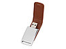 Флеш-карта USB 2.0 16 Gb с магнитным замком Vigo, светло-коричневый/серебристый, фото 2