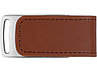 Флеш-карта USB 2.0 16 Gb с магнитным замком Vigo, светло-коричневый/серебристый, фото 3