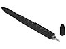 Ручка шариковая металлическая Tool, черный. Встроенный уровень, мини отвертка, стилус, фото 3