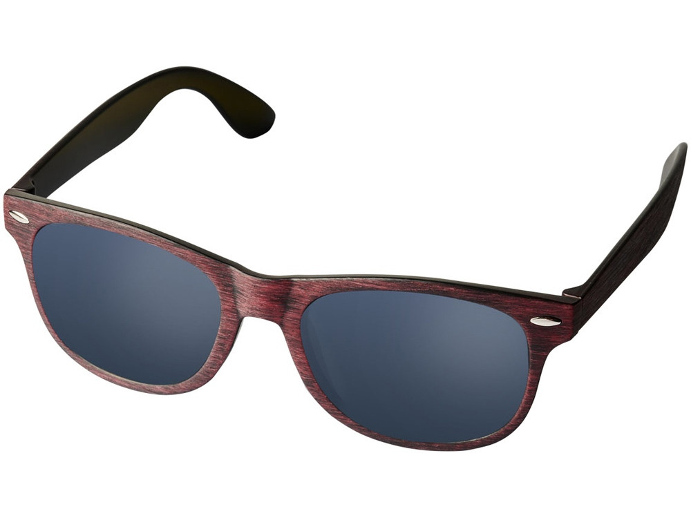 Солнечные очки Sun Ray с цветным покрытием, красный - фото 1 - id-p87184406