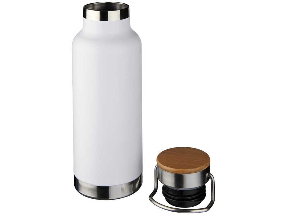Медная спортивная бутылка с вакуумной изоляцией Thor объемом 480 мл, белый - фото 4 - id-p87184413