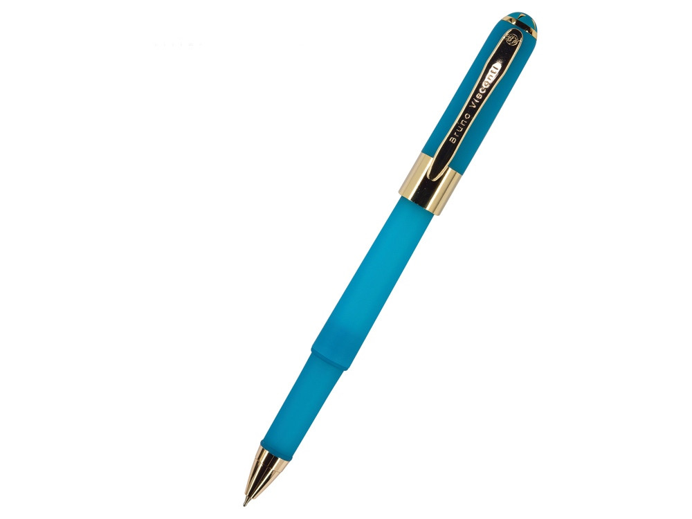 Ручка пластиковая шариковая Monaco, 0,5мм, синие чернила, бирюзовый - фото 1 - id-p87184490
