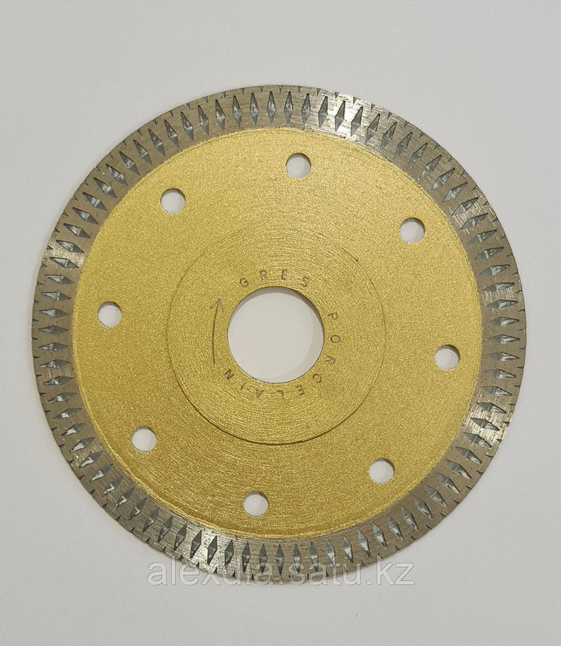 Ультратонкий алмазный отрезной диск для резки кафельной и др. плиток 115 мм, ALEXDIA - фото 2 - id-p87190680