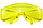 Очки защитные открытого типа, желтые, ударопрочный поликарбонат Россия//Сибртех, фото 2