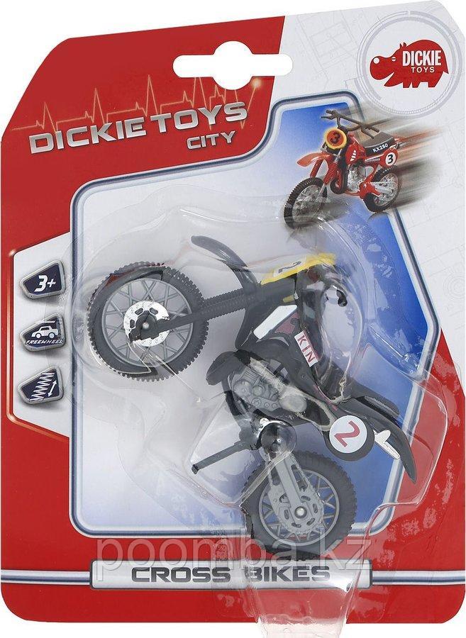 Кроссовый мотоцикл 12см Dickie Toys
