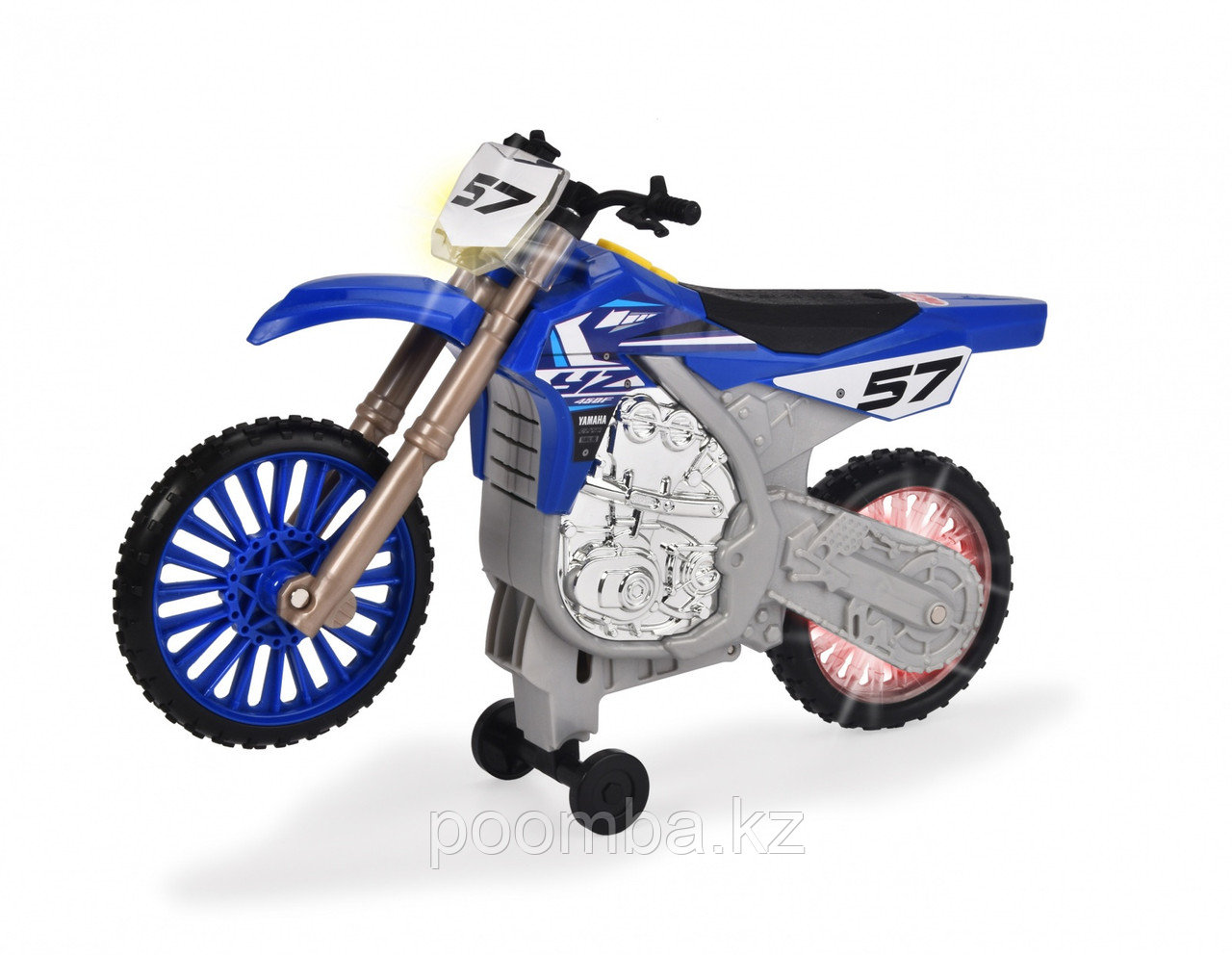 Мотоцикл Yamaha YZ моторизированный, 26 см Dickie Toys